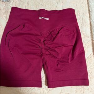 Women's Burgundy Shorts